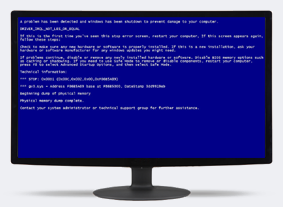 We Fix Blue Screen Errors